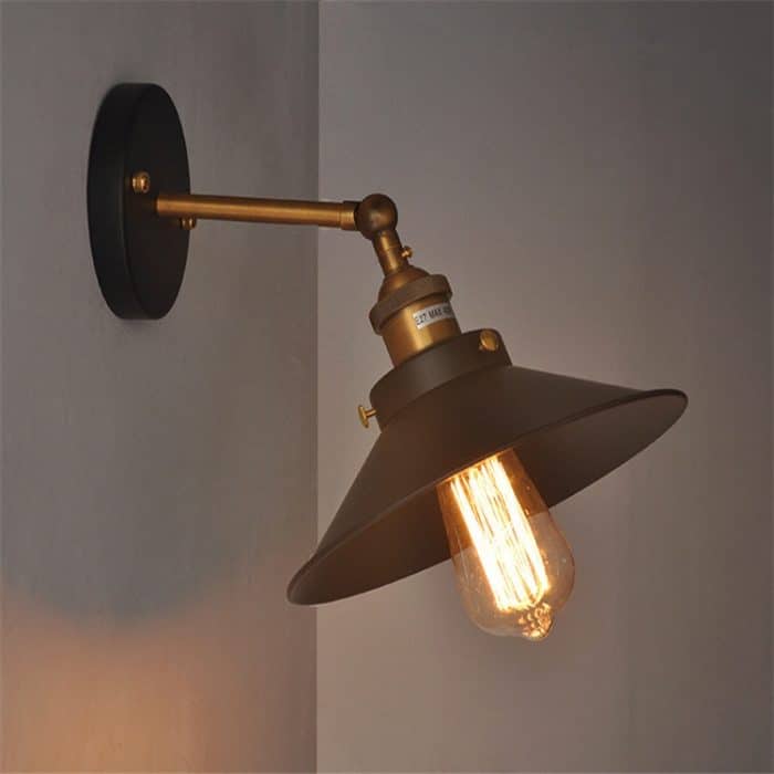 Retro-Bar-Gang-Treppenhaus-Balkon-Technik-LED-Wandleuchte, 22cm, 24cm, 26cm, 30cm – Bild 3