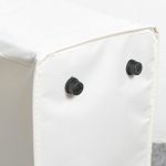 Wäschekorb im Kordelzug-Stil, PU-Boden, Oxford-Stoff, Aufbewahrungstasche für schmutzige Kleidung, kleiner faltbarer Wäschekorb – Bild 7