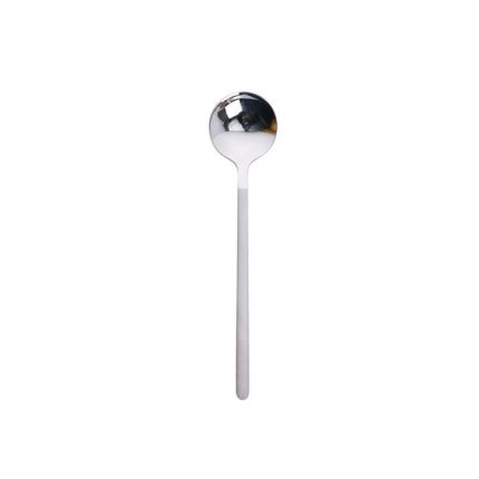 Mini-Zubehör, Kaffeelöffel, Küche, Dessertlöffel, Esszimmer, runde Form, Kaffee, Edelstahl, Zuhause, 13cm, 15cm, 17cm