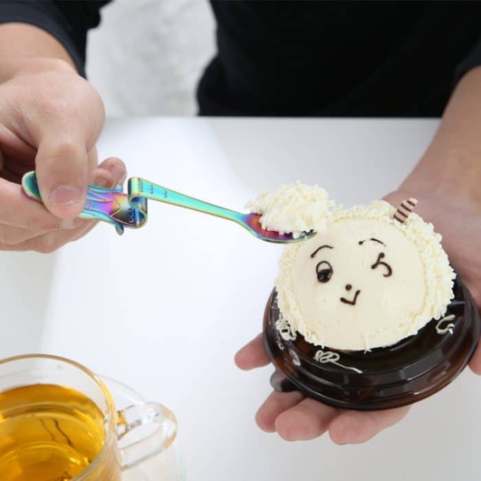 Kreativer Kaffeelöffel, Meerjungfrau-Form, Griff, Löffel, Besteck, Trinkutensilien, Black, Gold, Symphony, Rose Gold, True Color – Bild 7