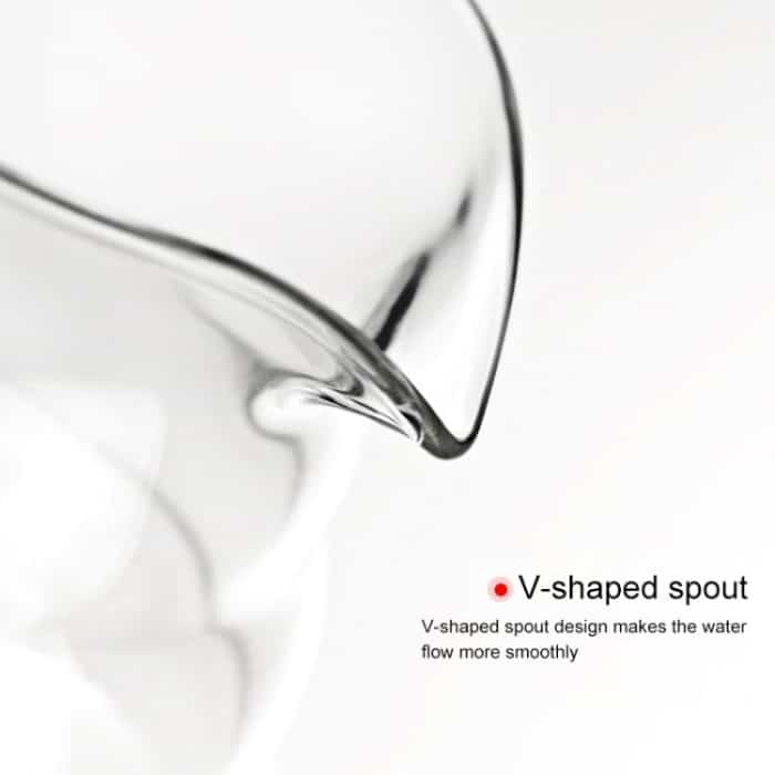 Hitzebeständige, handgefertigte Kaffeekanne aus Glas, Cloud Coffee Sharing Pot, 350ml Glass Pot, 450ml Glass Pot, 600ml Glass Pot, 350ml Integrated Glass Filter Cup, 600ml Integrated Glass Filter Cup – Bild 3