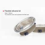 Hitzebeständige, handgefertigte Kaffeekanne aus Glas, Cloud Coffee Sharing Pot, 350ml Glass Pot, 450ml Glass Pot, 600ml Glass Pot, 350ml Integrated Glass Filter Cup, 600ml Integrated Glass Filter Cup – Bild 4