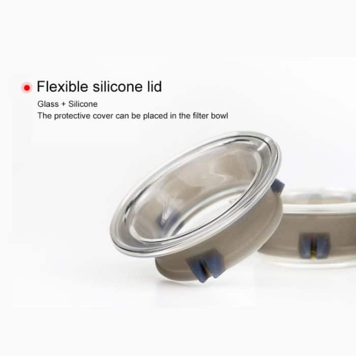 Hitzebeständige, handgefertigte Kaffeekanne aus Glas, Cloud Coffee Sharing Pot, 350ml Glass Pot, 450ml Glass Pot, 600ml Glass Pot, 350ml Integrated Glass Filter Cup, 600ml Integrated Glass Filter Cup – Bild 4