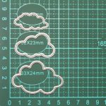 3 in 1 Cloud Carbon Steel Messer Mold DIY Cutbook Album Grußkartenbau – Bild 5