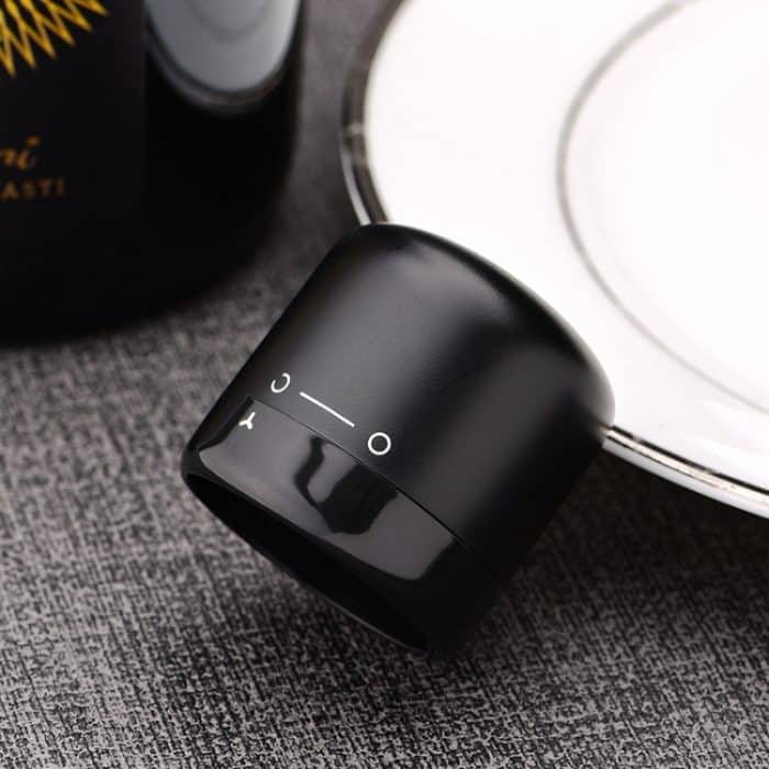 5 Stück staubdicht versiegelter Vakuum-Weinflaschenverschluss aus Metall, Style A SP-019 – Bild 2