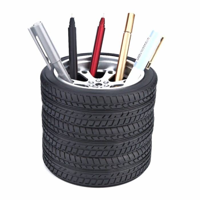 Multifunktionale Fahrzeug-Radstifthalter Pencil Organizer Desktop Pencil Cases – Bild 1