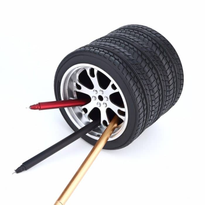 Multifunktionale Fahrzeug-Radstifthalter Pencil Organizer Desktop Pencil Cases – Bild 5