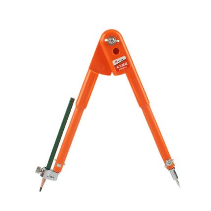 Metall-Multifunktions-Edelstahl-Zeichenkreis-Wodworking-Kompass, S, L