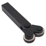 Gehärteter und langlebiger Werkzeugsatz aus gerändeltem Zweiradstahl, 0.8mm, 1.0mm, 1.2mm, 1.5mm, 1.6mm, 1.8mm, 2.0mm