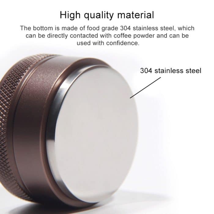 Macaron-Edelstahl-Kaffeepulver-Flachpulver-Füllgerät, Flat, Three Pulp, Thread – Bild 4