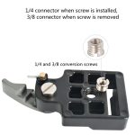 BEXIN Stativkopf-Schnellwechselplattenhalter für Manfrotto 200PL-14 – Bild 6