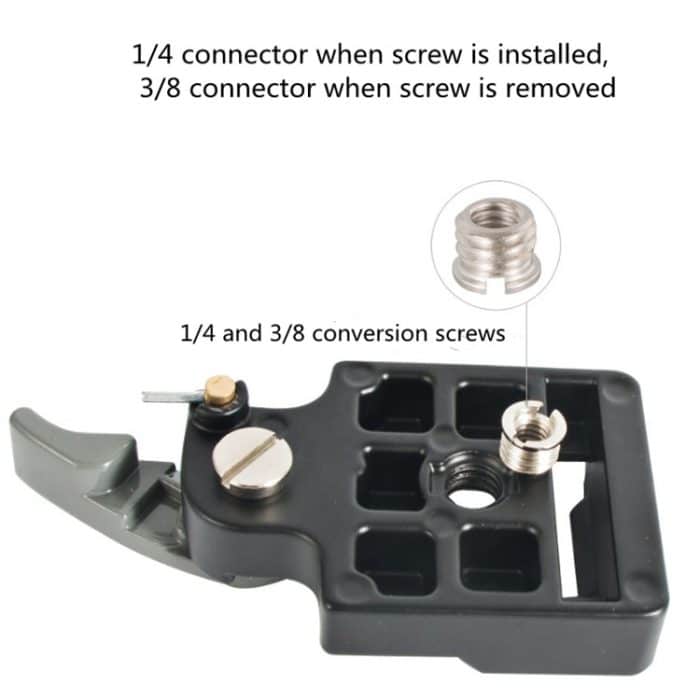 BEXIN Stativkopf-Schnellwechselplattenhalter für Manfrotto 200PL-14 – Bild 6