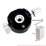 BEXIN QJ07 Panorama-Cliphalter mit 360-Grad-Drehung Schwenk- / Neigestativ-Schnellwechselplatte – Bild 3