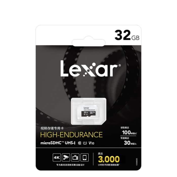 Lexar MicroSDHC 32 GB Hochleistungs-Fahrrekorder Videoüberwachungskamera TF-Speicherkarte Grafikkarte – Bild 3