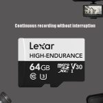 Lexar MicroSDHC 64 GB Hochleistungs-Speicherkarte Treiberüberwachung Sicherheitsüberwachung TF-Karte Grafikkarte – Bild 4