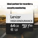 Lexar MicroSDHC 64 GB Hochleistungs-Speicherkarte Treiberüberwachung Sicherheitsüberwachung TF-Karte Grafikkarte – Bild 5