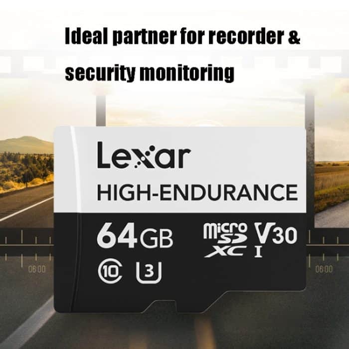 Lexar MicroSDHC 64 GB Hochleistungs-Speicherkarte Treiberüberwachung Sicherheitsüberwachung TF-Karte Grafikkarte – Bild 5