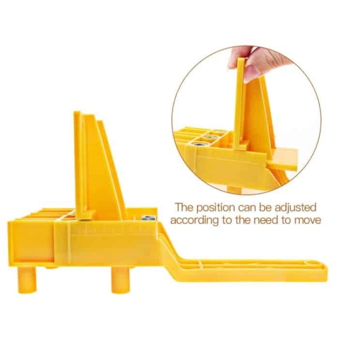 Punch Locator gerade Loch-Puncher Holzbearbeitungswerkzeuge – Bild 6