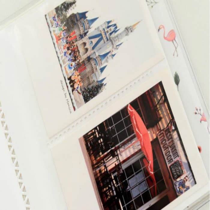 2 Stück Cartoon-Einband, 64 Blatt Fotos, Mini-Einsatz-Fotoalbum – Bild 3