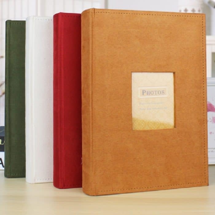 4R 6 Zoll 300 Blatt Fotos 50 Seiten Flanell Interstitial Album Kreatives Weihnachtsgeschenk Postkarten-Aufbewahrungsalbum – Bild 5