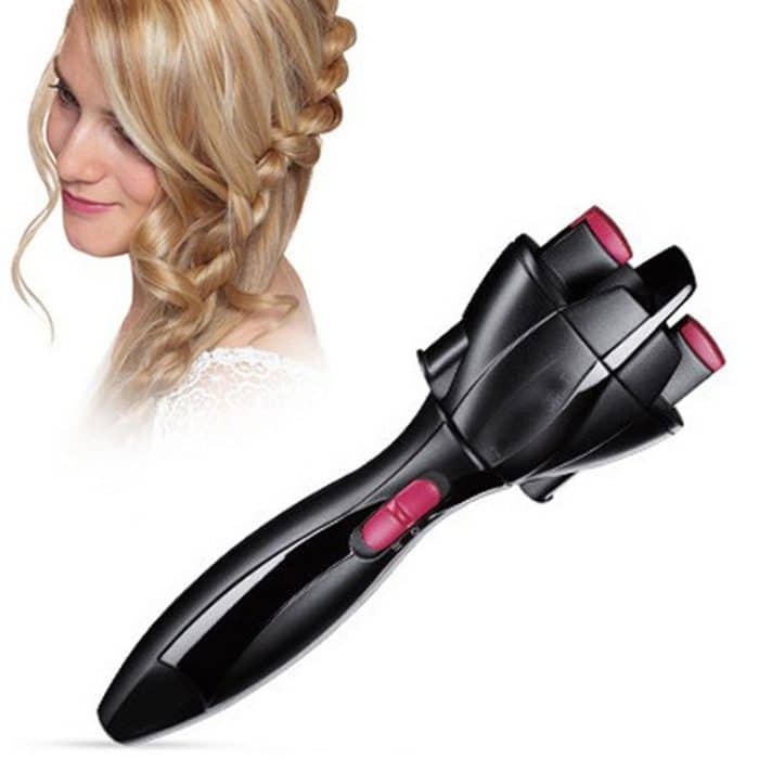 TBD0881822.jpg Professionelle schnelle Styling Smart Electric Braid Machine Twist Lockenstab – Bild 1