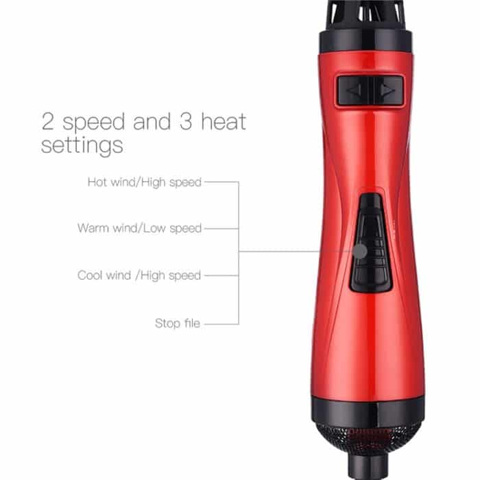 360-Grad-Drehung, elektrische Haartrockner-Bürste, professioneller Haartrockner, Kamm, elektrischer Lockenwickler – Bild 5