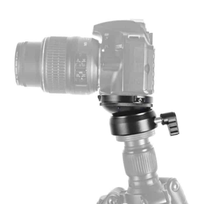 Bexin DY-60N 1/4 Zoll Thread Dome Professionelle Stativ Nivellierung 360 Grad Panorama Kopf Base mit Blasenebene & 3/8 Zoll Schraubadapter – Bild 8