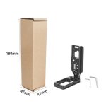 BEXIN für Nikon Z7 / Z6 Push-Pull-Aluminiumlegierung Vertikalschießen Schnellverschluss L-Plattenhalterung Basishalter – Bild 6