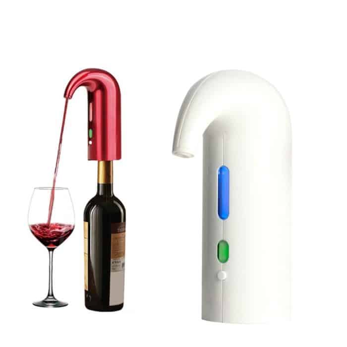 Rotwein-USB-wiederaufladbarer Schnell-Dekanter, intelligenter Wein-Dekanter, White, Black, Red – Bild 1