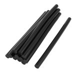 10 PCS 11mm Dia Lötkolben Schwarz Hot Melt Klebestifte, Länge: 270mm – Bild 2