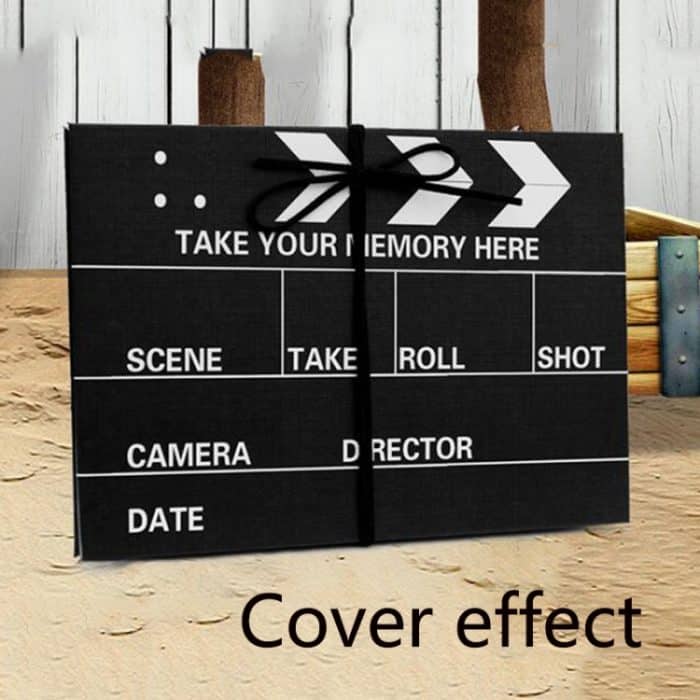 Movie Board Paste Akkordeon Falten kreative DIY manuelle Album Buch – Bild 4