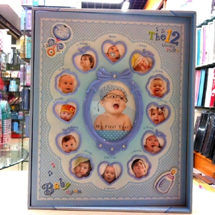 Nettes Baby Interstitial Shadow Integrated Long Record Book – Bild 1