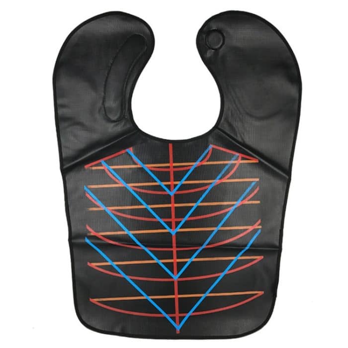 Färben Haar Schal Tuch Wasserdicht Verdicken Gebackene Schal Friseurzubehör Zufällige Farblieferung – Bild 2