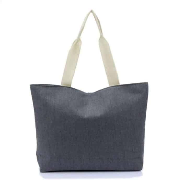 3 PCS Farbe Canvas Streifen Kontrastfarbe Umhängetasche Casual Trend Große Kapazität Handtasche Grüne Einkaufstasche – Bild 6