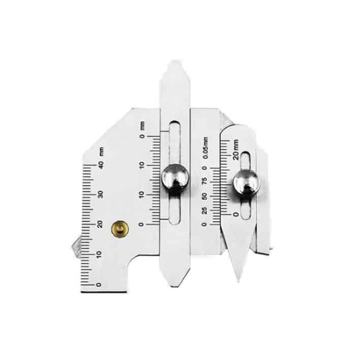 TDS0002.jpg Messlineal für Schweißprüflehre HJC40 – Bild 1