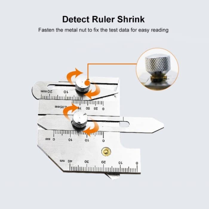 Messlineal für Schweißprüflehre HJC40B – Bild 5