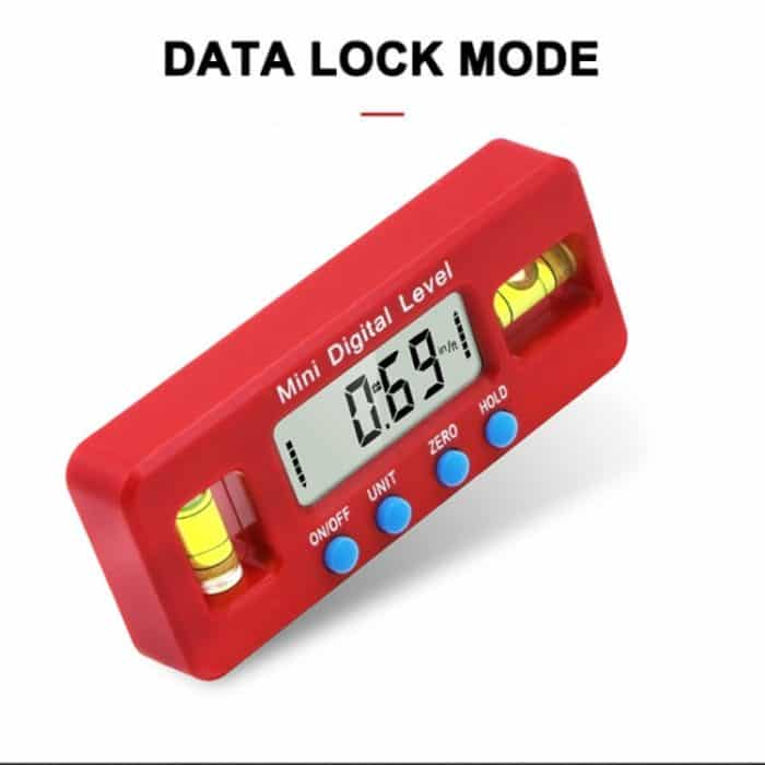 100mm Mini Electronic Digital Starkmagnetismus Spirit Level Angle Board – Bild 5