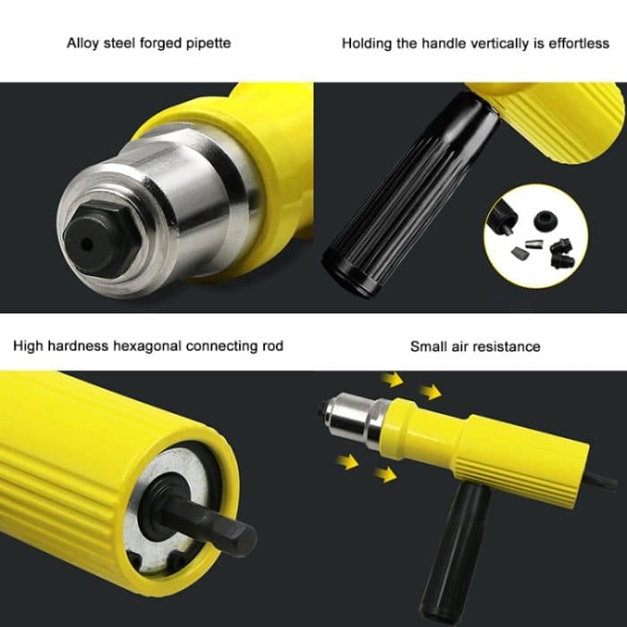 Zubehör für elektrische Nietmaschinen-Umrüstköpfe – Bild 6