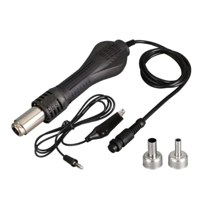 Sugon 858D 220V 700W doppelt digitales Display Heißluftpistole, EU-Stecker – Bild 5