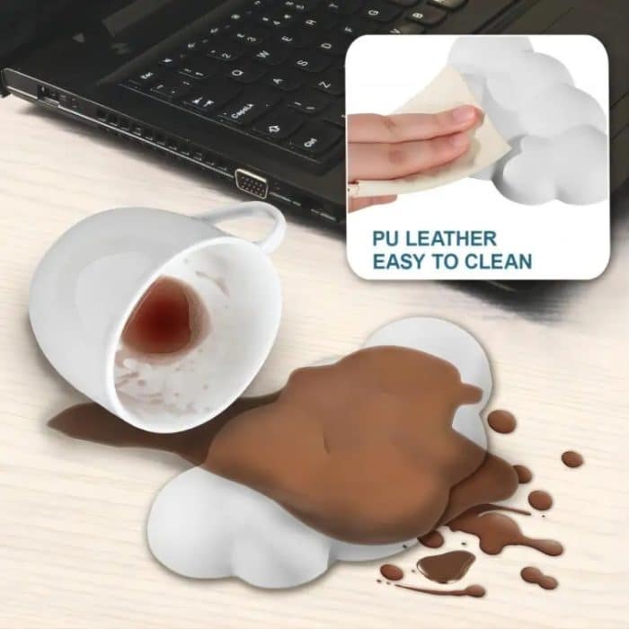 Cloud-Handgelenkauflage, Memory-Schaum, Mauspad, Büro-Desktop-Handgelenkstütze – Bild 4