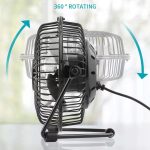 Elektrischer Desktop-Mini-USB-Ventilator – Bild 3