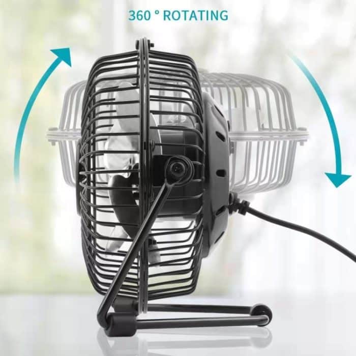 Elektrischer Desktop-Mini-USB-Ventilator – Bild 3