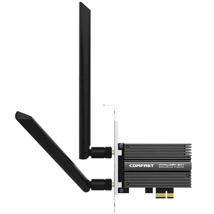 Comfast CF-AX200 PRO 3000MBPS Bluetooth PCI-E WiFi-Netzwerkkarten-Adapter mit 2 Antennen – Bild 2