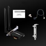 Comfast CF-AX200 PRO 3000MBPS Bluetooth PCI-E WiFi-Netzwerkkarten-Adapter mit 2 Antennen – Bild 4