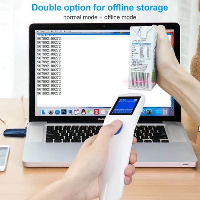 NEWSCAN NS1103T Ein- und zweidimensionaler drahtloser Hochgeschwindigkeits-Barcode-Scanner-Sammler – Bild 7