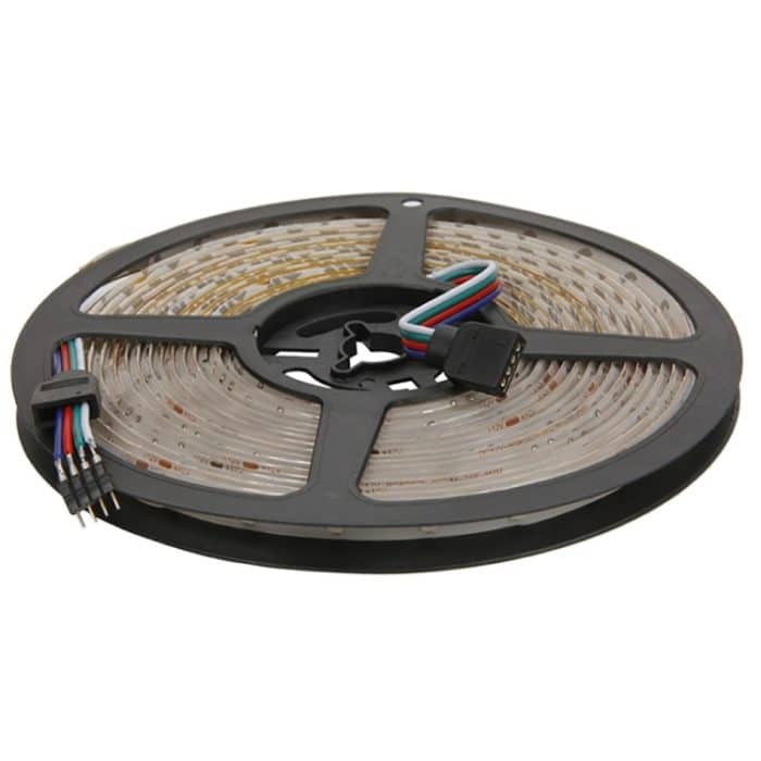 4 Stück RGB-LED-Streifen, 20 m, 2835 LED-Lichtlampen, wasserdicht, SMD-RGB-Leuchten, LED-Band – Bild 3