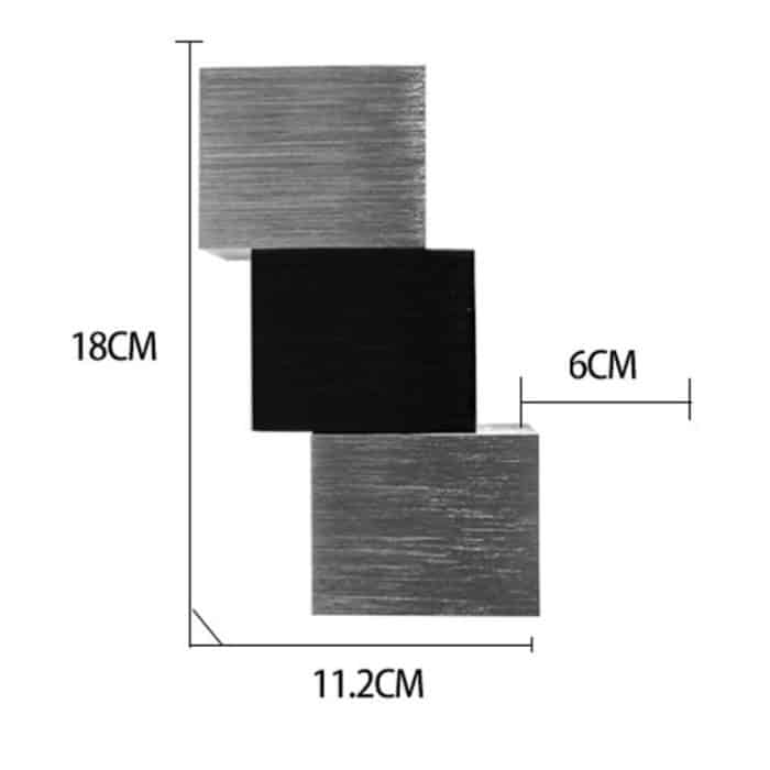 YWXLight 6W Treppe Küche Badezimmer Waschküche Flur Schrank LED Wandleuchte, AC 110-240V – Bild 5