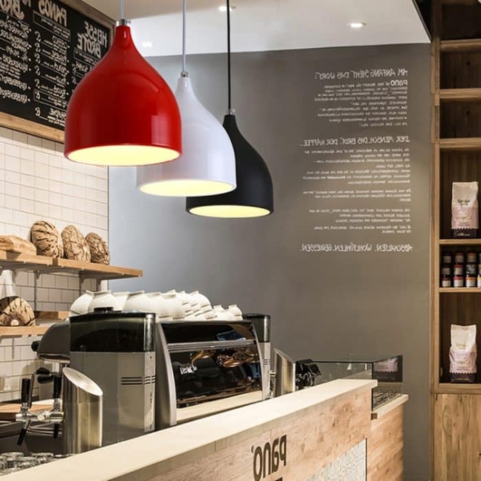 YWXLight Restaurant Kronleuchter Einfache Moderne Einkopf-Esstischlampe Mode Gang Wohnzimmer Bar – Bild 7