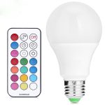 10W E27 RGB Dimmbare LED-Glühbirnen mit Farbwechselbeleuchtung
