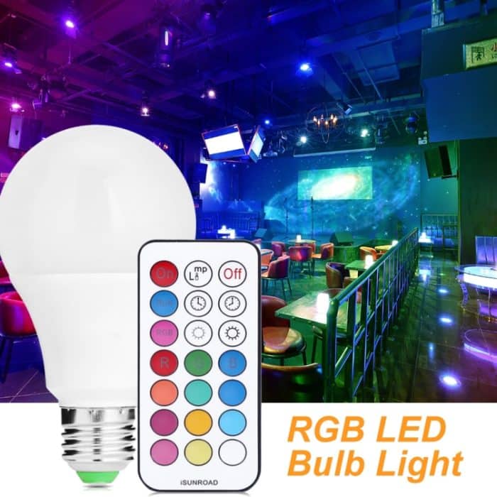 10W E27 RGB Dimmbare LED-Glühbirnen mit Farbwechselbeleuchtung – Bild 6